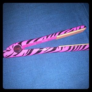 Chi Tribal Zebra flat iron.